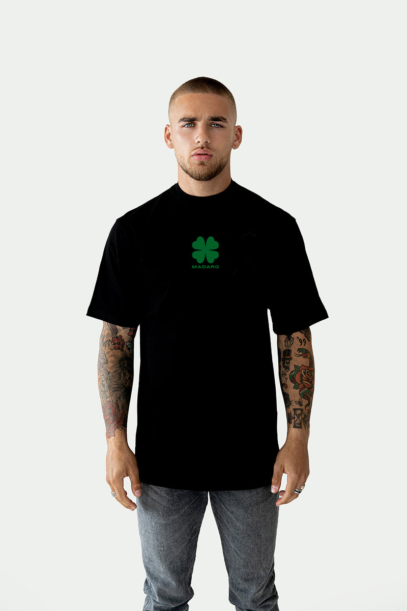 Fourleaf-Clover - Loose fit - Black