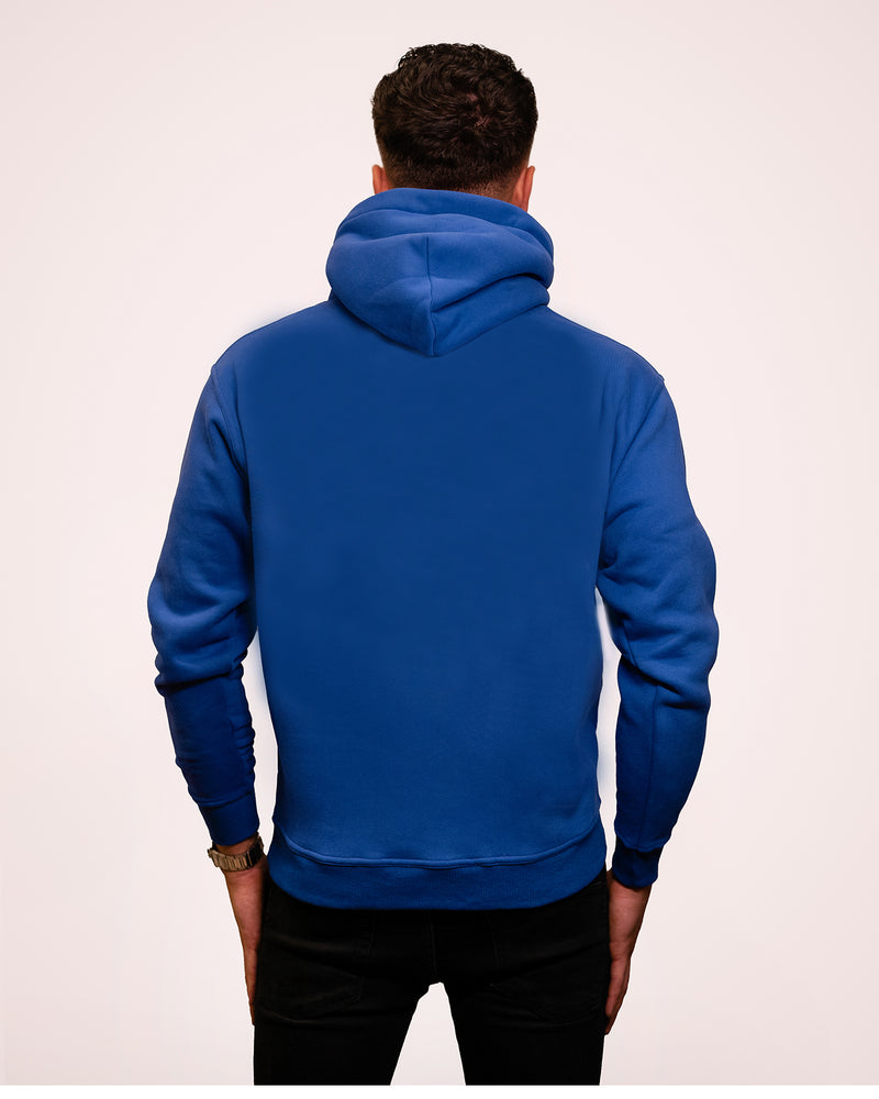 Essential – Hoodie mit lockerer Passform – Blau