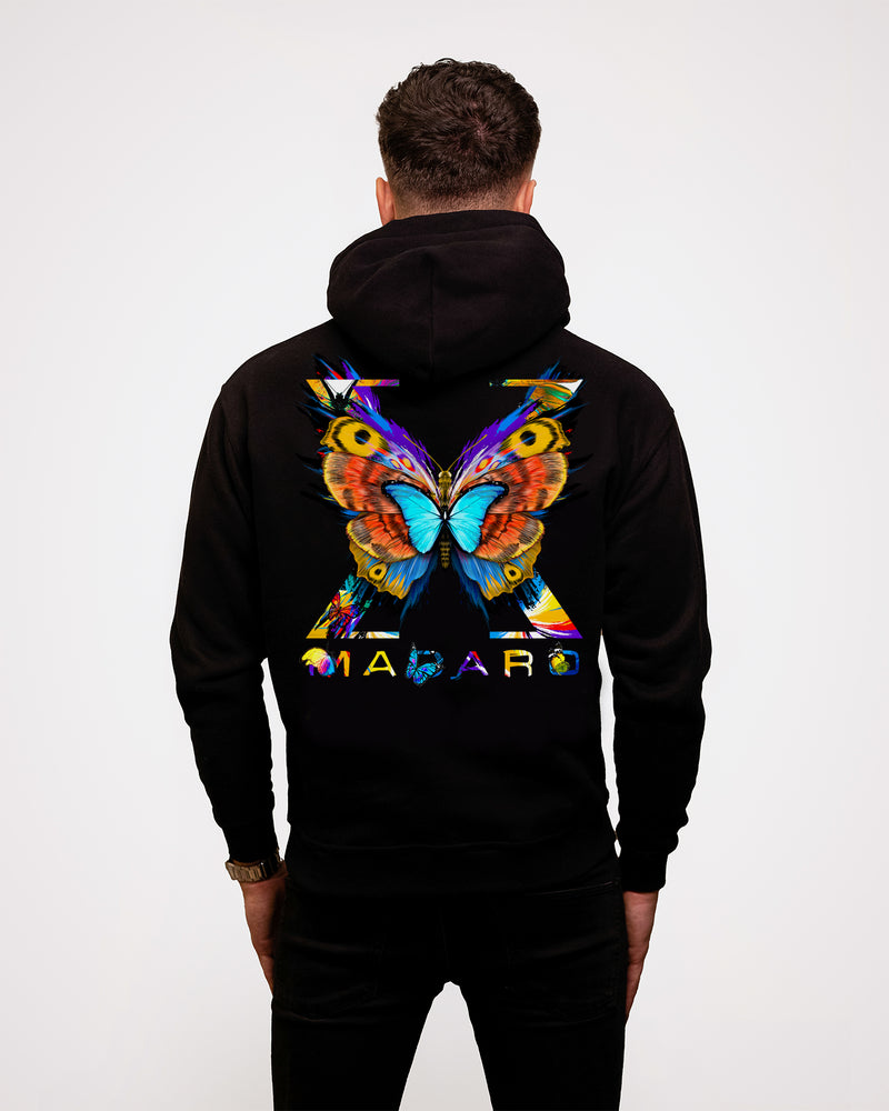 Schmetterling - Locker sitzender Hoodie