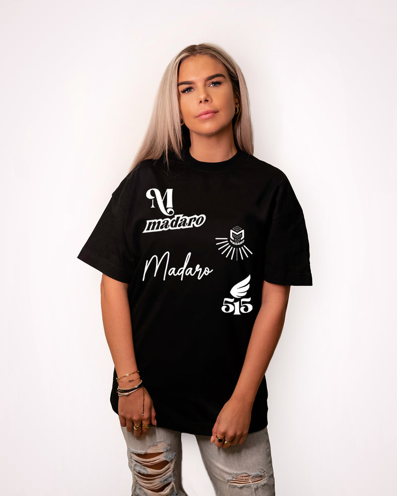 Verschiedene Typen – T-Shirt mit lockerer Passform – Damen