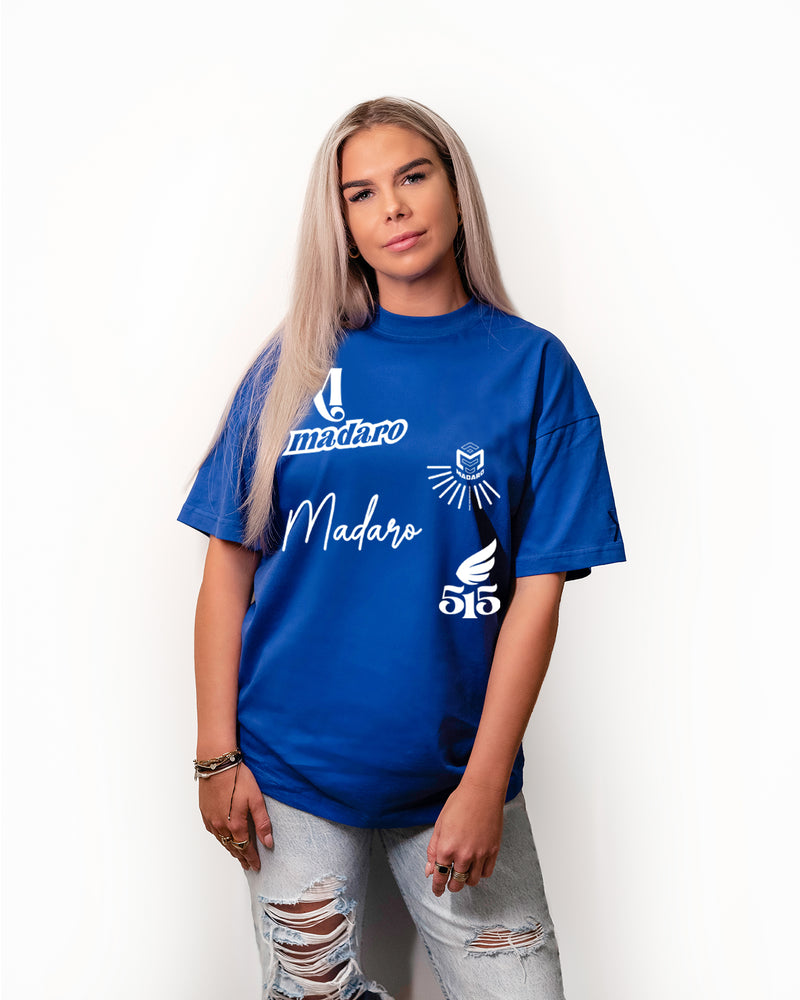 Verschiedene Typen - Lockere Passform Damen - Blau