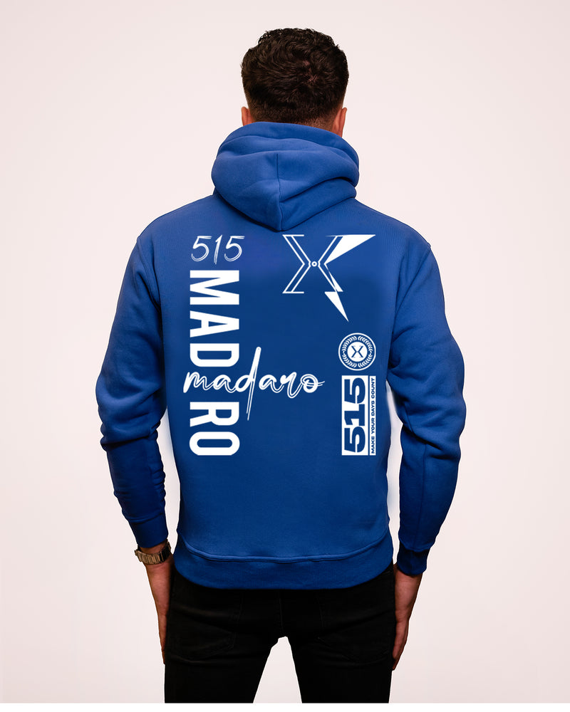 Verschiedene Typen - Loose Fit Hoodie - Blau