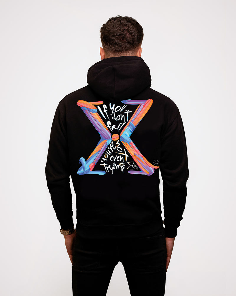 Hoodie mit lockerer Passform - X