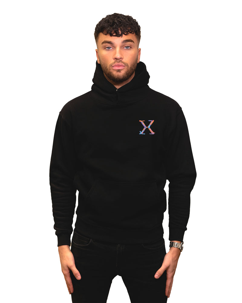 Hoodie mit lockerer Passform - X